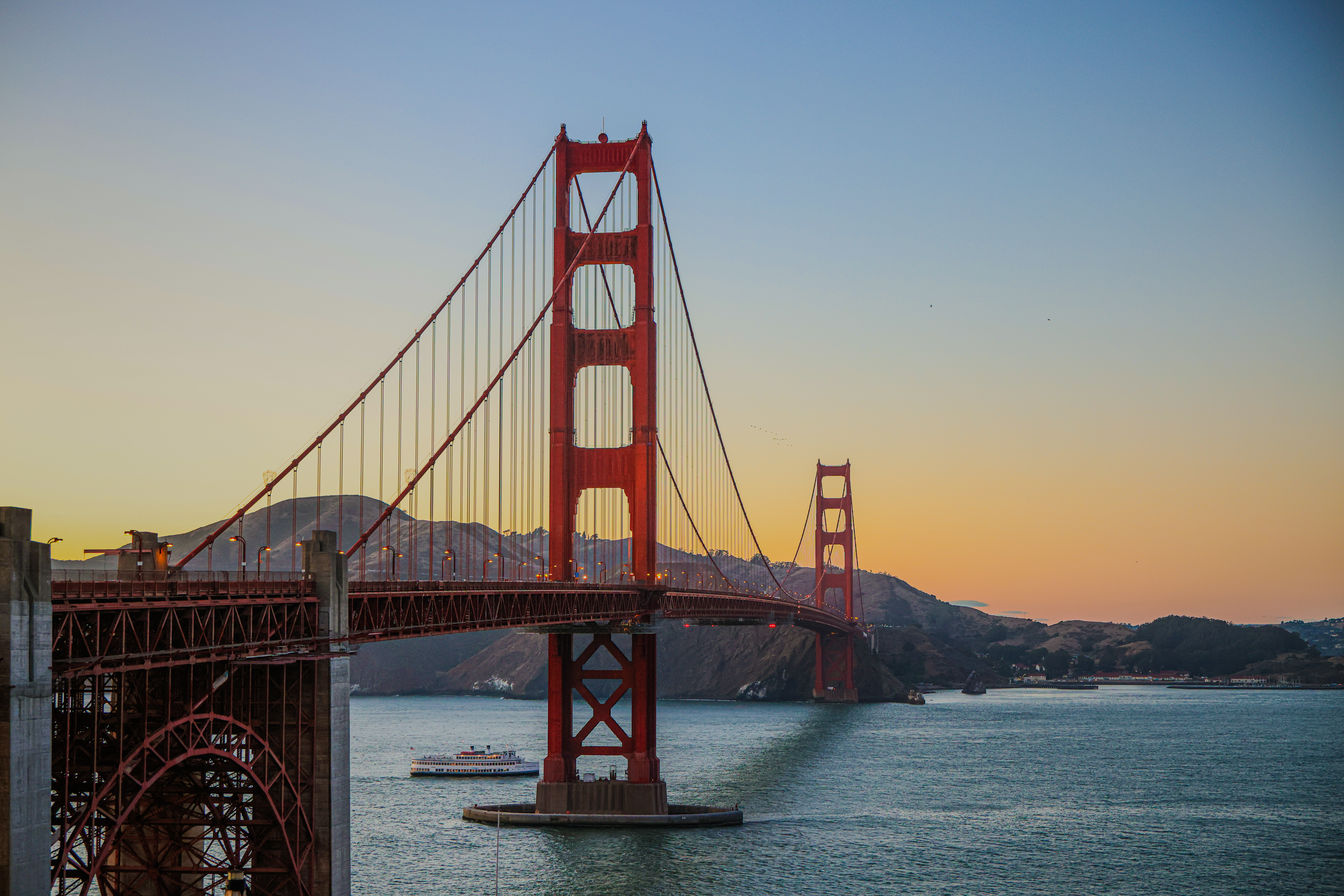 Golden Gate Bridge at Golden Hour